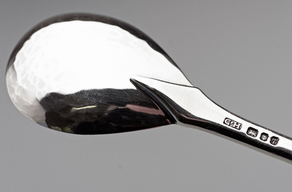 Guild of Handicraft Arts & Crafts Silver Celtic Spoon